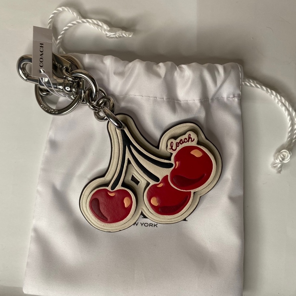 Coach Cherry Charm/Keychain - Picture 4 of 5